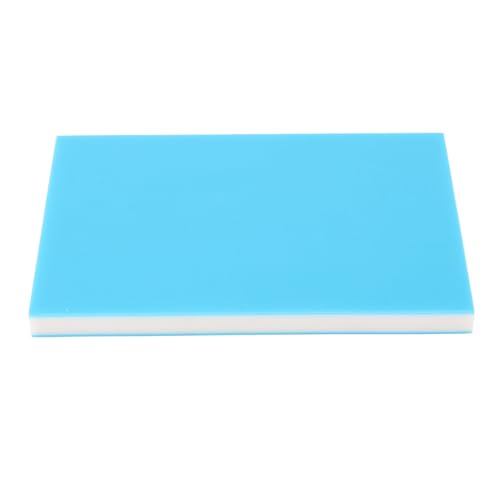 Für das Druckenhandwerk, für weiche Gummi, blau weiß blau rechteckig, 15x10x1cm Schnitzblock zum Schnitzen und Stempeln beim Druckgrafik von Sangeponiang