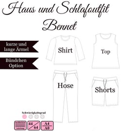 Haus- und Schlafoutfit Bennet Haus- und Schlafoutfit Bennet von Sanny Kreativ