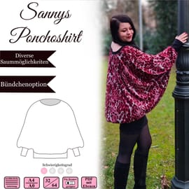 Sannys Ponchoshirt Sannys Ponchoshirt von Sanny Kreativ