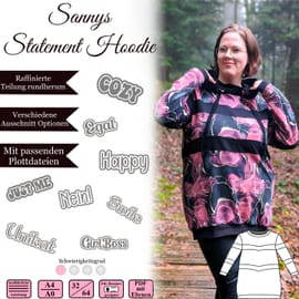 Sannys Statement Hoodie von Sanny Kreativ