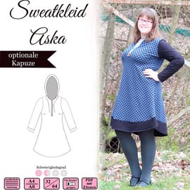 Sweatkleid Aska Sweatkleid Aska von Sanny Kreativ