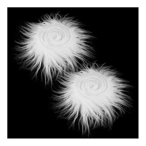 2 Stück Kunstfell zum Basteln Plüschstoff Meterware Weißer Faux Fur Fell zum Basteln Geeignet für Weihnachtswichtel, Wichtelbärte, Wichtelhaarherstellung Weiß 2 Stück Kunstfell zum Basteln Plüschstoff Meterware Weißer Faux Fur Fell zum Basteln Geeignet für Weihnachtswichtel, Wichtelbärte, Wichtelhaarherstellung Weiß von Sanrolax