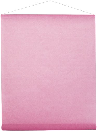 Einfarbiges Deko-Vlies 12 m rosa von Santex