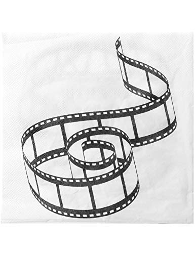 Generique - Papier Servietten - Kino - Weiß Generique - Papier Servietten - Kino - Weiß von Santex