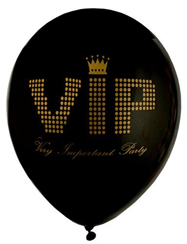 Luftballons "VIP - Very Important Party" 8er Pack von Santex