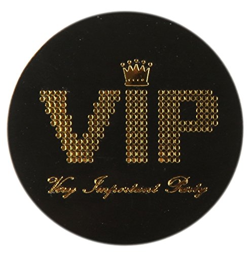 NEU Konfetti VIP, Ø 3,5 cm, schwarz, 50 Stück NEU Konfetti VIP, Ø 3,5 cm, schwarz, 50 Stück von Santex