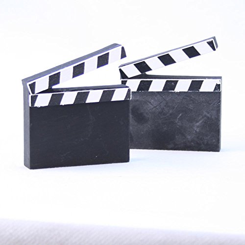 NEU Namensschild Cinema, Mini-Regieklappe, 2 Stück NEU Namensschild Cinema, Mini-Regieklappe, 2 Stück von Santex