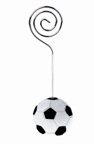 Santex Fussball-Namenshalter-Set Tischdeko 4 Stück schwarz-Weiss 8,5cm Santex Fussball-Namenshalter-Set Tischdeko 4 Stück schwarz-Weiss 8,5cm von Santex