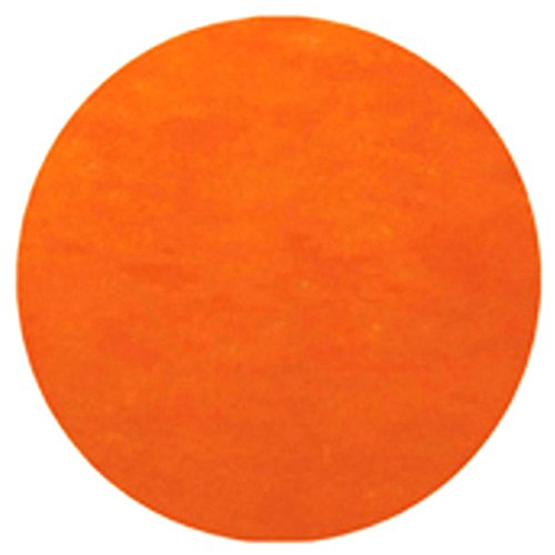 Platzdeckchen 50 Stück 'Vlies' orange Tischdeckchen Platzmatte Rund 2812 von Santex