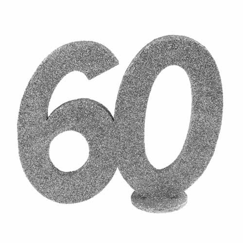 Santex 4752-60, Deko-Zahl, vertikal, für Geburtstag, 60 Jahre, silberfarben Santex 4752-60, Deko-Zahl, vertikal, für Geburtstag, 60 Jahre, silberfarben von Santex