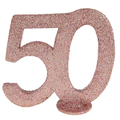 Santex Hochzeitszahl, vertikal, Deko, 50 Jahre, Roségold Santex Hochzeitszahl, vertikal, Deko, 50 Jahre, Roségold von Santex