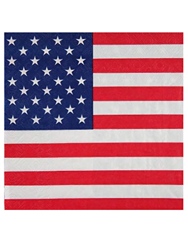 Themen- / Mottoparty USA Amerika Servietten Themen- / Mottoparty USA Amerika Servietten von Santex