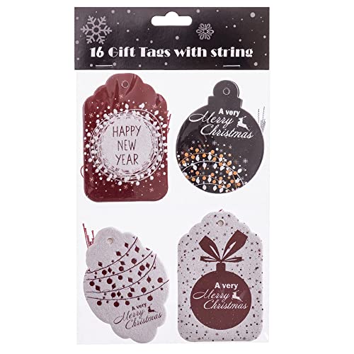 Packung mit 16 Etiketten, Weihnachtsgeschenk, Anhänger Packung mit 16 Etiketten, Weihnachtsgeschenk, Anhänger von Santiago y Cia