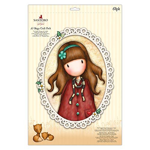 Santoro Gorjuss GOR 160125 Scrapbooking-Papiere, Multi, A3 Santoro Gorjuss GOR 160125 Scrapbooking-Papiere, Multi, A3 von Docrafts