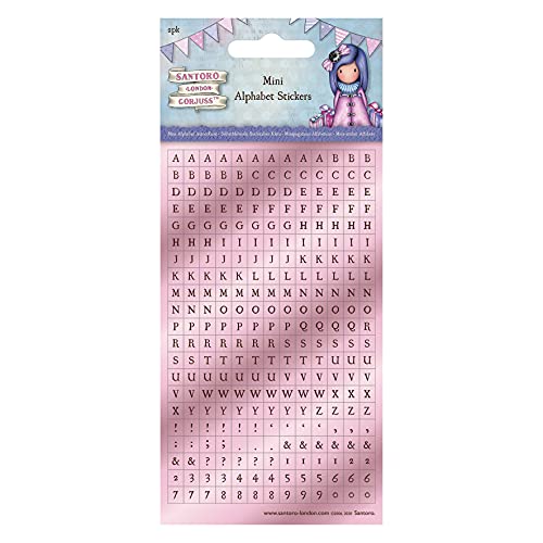 Santoro Gorjuss Scrapbooking-Aufkleber, mehrfarbig Santoro Gorjuss Scrapbooking-Aufkleber, mehrfarbig von Docrafts