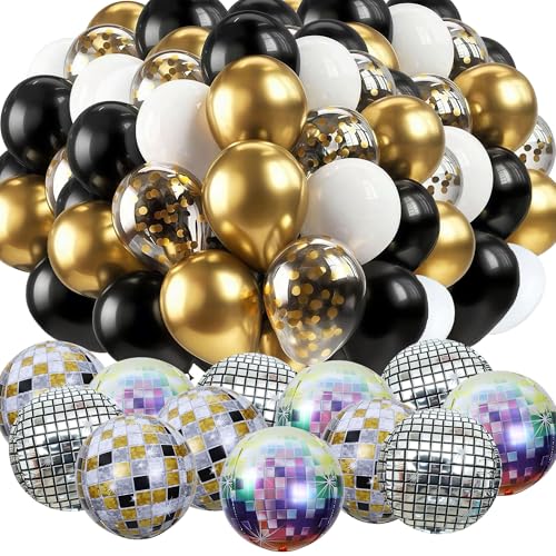 Sanu Belle Discokugel Geburtstag Deko Set,XXL Discokugel Folienballons Helium Luftballons für Party,Valentinstag,Hochzeit,Verlobung,Mutterta,Geburtstagsdeko 209023 Sanu Belle Discokugel Geburtstag Deko Set,XXL Discokugel Folienballons Helium Luftballons für Party,Valentinstag,Hochzeit,Verlobung,Mutterta,Geburtstagsdeko 209023 von Sanu Belle