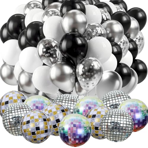 Sanu Belle Discokugel Geburtstag Deko Set,XXL Discokugel Folienballons Helium Luftballons für Party,Valentinstag,Hochzeit,Verlobung,Mutterta,Geburtstagsdeko 209024 Sanu Belle Discokugel Geburtstag Deko Set,XXL Discokugel Folienballons Helium Luftballons für Party,Valentinstag,Hochzeit,Verlobung,Mutterta,Geburtstagsdeko 209024 von Sanu Belle