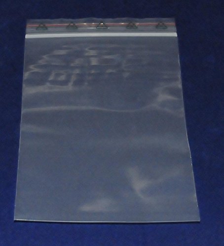 Druckverschlussbeutel 12x17cm transparent 50my - 1.000er Pack von Saphir-Tec
