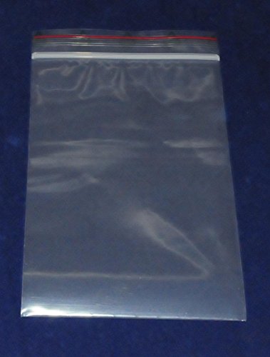Druckverschlussbeutel 16x22cm transparent 90my - 1.000er Pack von Saphir-Tec