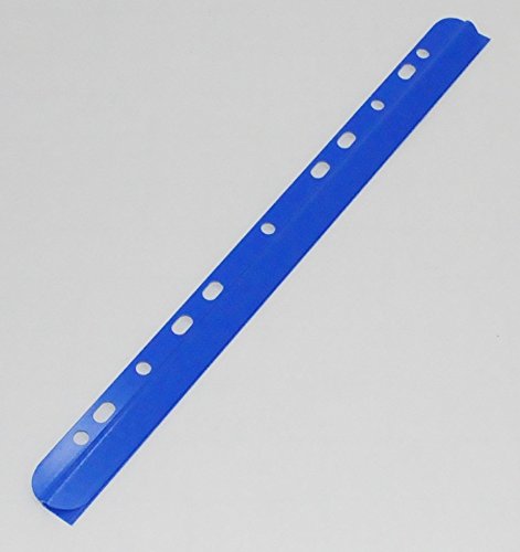 Klemmschienen A4 mit Lochung 3mm blau - 25 Stück von Saphir-Tec