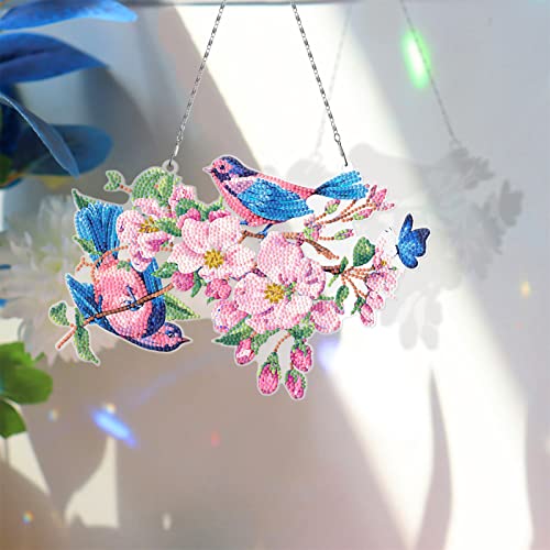 Sarah Duke DIY Diamond Painting Kranz Bilder Diamont Painting Deko Anhänger Vogel Malerei Kit Fensterbilder Wanddekor Türdekor Sarah Duke DIY Diamond Painting Kranz Bilder Diamont Painting Deko Anhänger Vogel Malerei Kit Fensterbilder Wanddekor Türdekor von Sarah Duke