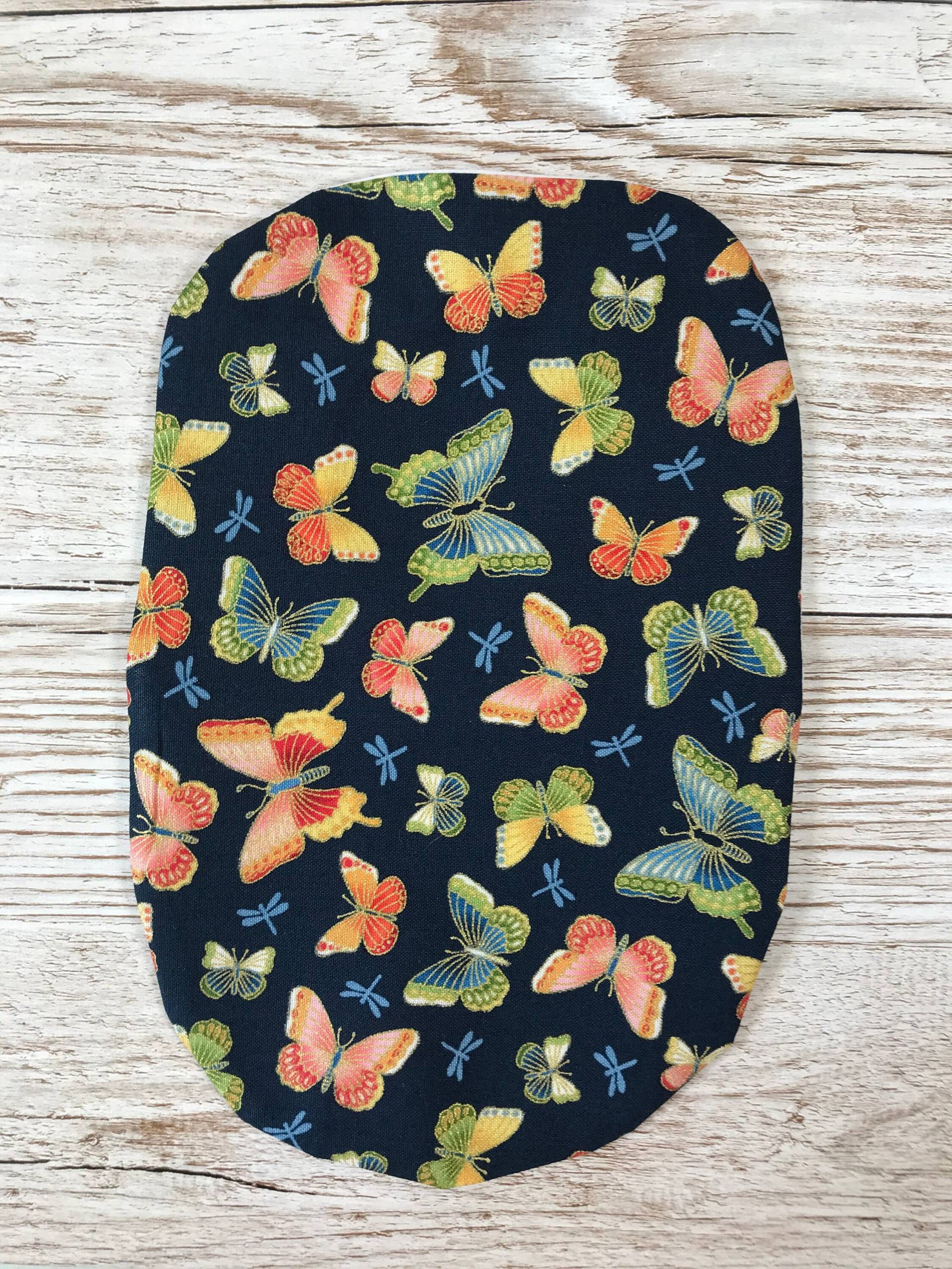 Funky Stoma Taschenhüller - "Bunte Schmetterlinge' Ileostoma Colostoma Handmade von SarahsSewingShed