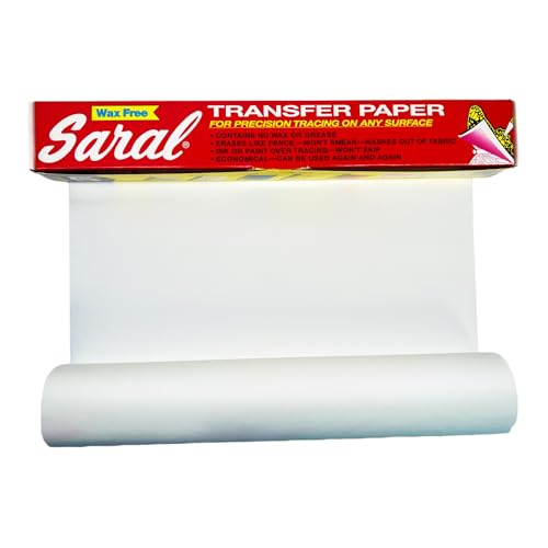 Saral Transferpapier ohne Wachs, 30,5 cm x 30,5 m Saral Transferpapier ohne Wachs, 30,5 cm x 30,5 m von Saral Paper Corp
