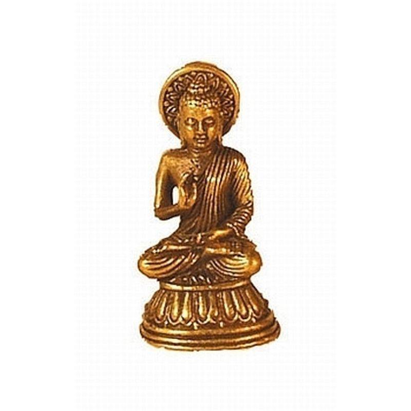 Buddha Messing 3 Cm von Saraswati