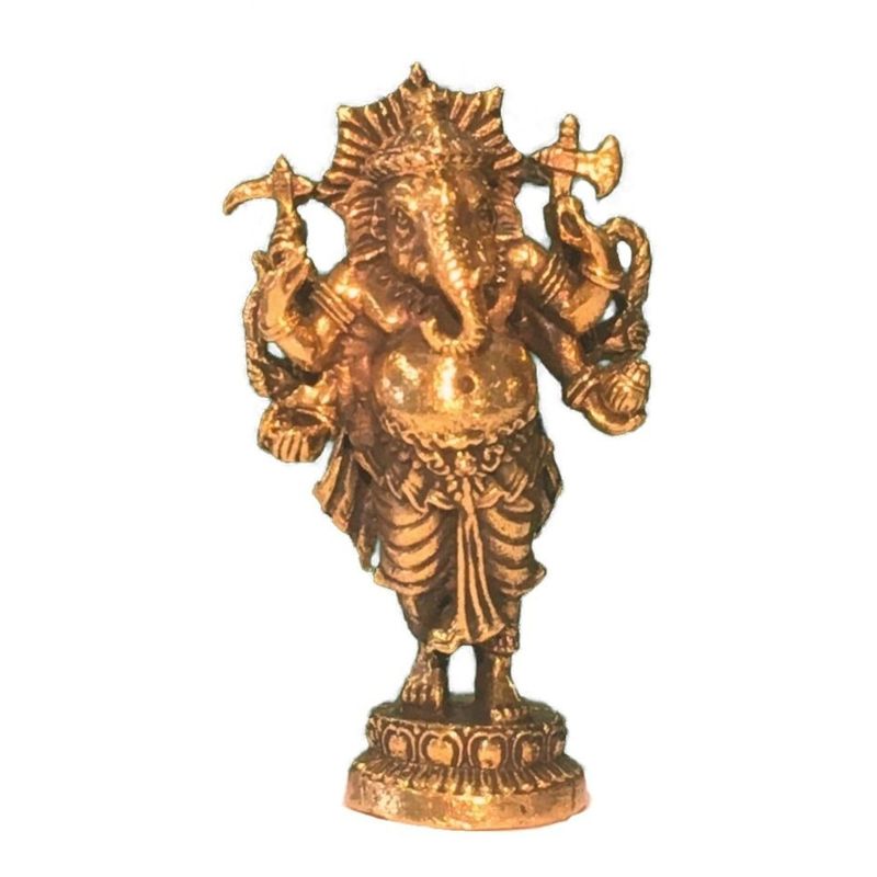 Ganesha Stehend Messing von Saraswati