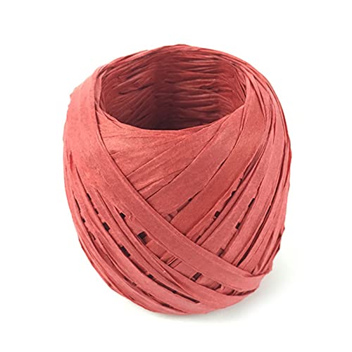 Papierband, Kugel, Handstrick-Seil, 20 m/Rolle, Webzubehör für handgefertigte Verpackungen, Party, Geschenkband, Ball von Sarhula