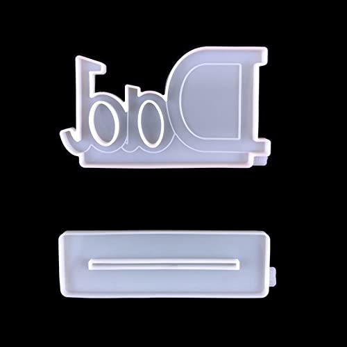 Silikonform für Fotorahmen, Epoxidharz, personalisierbar, Epoxidharz, Vatertagsgeschenk, Heimdekoration, Formen aus Silikon von Sarhula