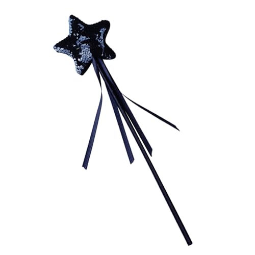 Star Pailletten Stick Prinzessin Cosplay Requisiten Handheld Stern Pailletten Zauberstab Supplies Haushalt für Geburtstag Hochzeit Party von Sarhula