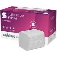 Satino by wepa Einzelblatt-Toilettenpapier prestige 2-lagig, 9.000 Tücher von Satino by wepa