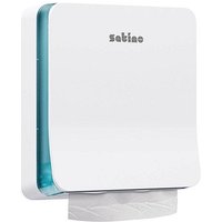 Satino Papierhandtuchspender HYGINITY Interfold S PT2 System 333412 weiß Kunststoff von Satino