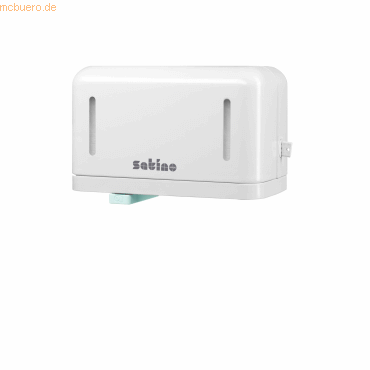 Satino Toilettenpapierspender 331084 27,0x16,3x14,7cm weiß von Satino