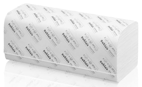 Satino by WEPA Comfort Handtuchpapier - 277420 - PT3-kompatibel - 3072 Blatt - 2-lagig - 100% Recycling-Papier von Satino