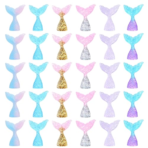 30 Stück Acryl Meerjungfrau Schwanz Kuchen Toppers Kleine Meerjungfrau Figuren Kuchen Toppers Kuchen Dekorationen für Kinder Geburtstage, Baby-Showers & unter dem Meer thematische Parteien 30 Stück Acryl Meerjungfrau Schwanz Kuchen Toppers Kleine Meerjungfrau Figuren Kuchen Toppers Kuchen Dekorationen für Kinder Geburtstage, Baby-Showers & unter dem Meer thematische Parteien von Satiskid