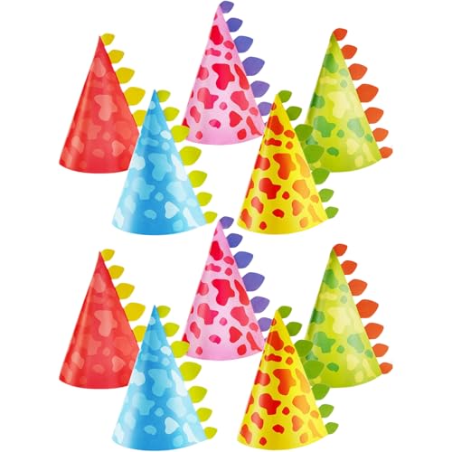 Satiskid 10 Stück Dinosaurier Thema Partyhüte Kinder Dinosaurier Kegel Hüte Dinosaurier Party Papier Hüte Kinder Geburtstagsfeier Kegelhüte für Kinder Dino-Themenparty Kindergeburtstagszubehör Satiskid 10 Stück Dinosaurier Thema Partyhüte Kinder Dinosaurier Kegel Hüte Dinosaurier Party Papier Hüte Kinder Geburtstagsfeier Kegelhüte für Kinder Dino-Themenparty Kindergeburtstagszubehör von Satiskid