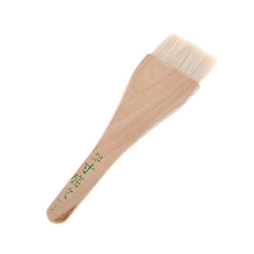 Kcnsieou Weicher Pinsel gegen Haarausfall, Ziegenhaar, Kunstbedarf, Aquarell-, Acryl-, Holz-, Ölfarben, 6 Größen von Sattie