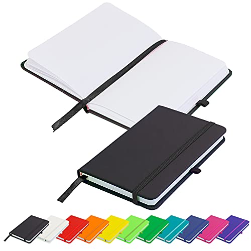 Savvy Bee Blanco Basic Notizbuch, A6, unliniert, blanko, gebunden, Tagebuch mit Stiftschlaufe, Gummibandverschluss, Lesebändchen und Stiftschlaufe, Notizbuch, Notizbuch, Notizbuch, Tagebuch, Block Savvy Bee Blanco Basic Notizbuch, A6, unliniert, blanko, gebunden, Tagebuch mit Stiftschlaufe, Gummibandverschluss, Lesebändchen und Stiftschlaufe, Notizbuch, Notizbuch, Notizbuch, Tagebuch, Block von Savvy Bee