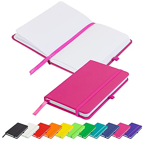 Savvy Bee Blanco Basic Notizbuch, A6, unliniert, blanko, gebunden, Tagebuch mit Stiftschlaufe, Gummibandverschluss, Lesebändchen und Stiftschlaufe, Notizbuch, Notizbuch, Notizbuch, Tagebuch, Pad Savvy Bee Blanco Basic Notizbuch, A6, unliniert, blanko, gebunden, Tagebuch mit Stiftschlaufe, Gummibandverschluss, Lesebändchen und Stiftschlaufe, Notizbuch, Notizbuch, Notizbuch, Tagebuch, Pad von Savvy Bee