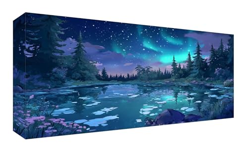 Diamond Painting Erwachsene, 5D Diamant Painting Bilder Aurora Diamond Art Bilder Groß Set, DIY Vollbohrer Cross Stickerei Diamant Kunst Malerei See Kinder Mädchen Wohnzimmer Zimmer 50x100 cm t-866 Diamond Painting Erwachsene, 5D Diamant Painting Bilder Aurora Diamond Art Bilder Groß Set, DIY Vollbohrer Cross Stickerei Diamant Kunst Malerei See Kinder Mädchen Wohnzimmer Zimmer 50x100 cm t-866 von Saweefog