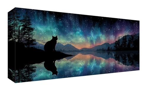Diamond Painting Erwachsene Groß 100x200 cm Diamant Painting Bilder Aurora Diamant Kunst Malerei Stickerei Set Kreuzstich Bilder Kinder, als Geschenke Weihnachten Neujahr Home Wand Dekor Katze t-890 Diamond Painting Erwachsene Groß 100x200 cm Diamant Painting Bilder Aurora Diamant Kunst Malerei Stickerei Set Kreuzstich Bilder Kinder, als Geschenke Weihnachten Neujahr Home Wand Dekor Katze t-890 von Saweefog