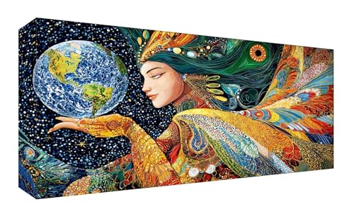 Diamond Painting Erwachsene Groß 100x200 cm Diamant Painting Bilder Farbe Diamant Kunst Malerei Stickerei Set Kreuzstich Bilder Kinder, als Geschenke Weihnachten Neujahr und Home Wand Dekor Frau t-990 Diamond Painting Erwachsene Groß 100x200 cm Diamant Painting Bilder Farbe Diamant Kunst Malerei Stickerei Set Kreuzstich Bilder Kinder, als Geschenke Weihnachten Neujahr und Home Wand Dekor Frau t-990 von Saweefog