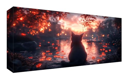 Diamond Painting Erwachsene Groß 100x200 cm Diamant Painting Bilder Katze Diamant Kunst Malerei Stickerei Set Kreuzstich Bilder Kinder, als Geschenke Weihnachten Neujahr und Home Wand Dekor See t-930 Diamond Painting Erwachsene Groß 100x200 cm Diamant Painting Bilder Katze Diamant Kunst Malerei Stickerei Set Kreuzstich Bilder Kinder, als Geschenke Weihnachten Neujahr und Home Wand Dekor See t-930 von Saweefog