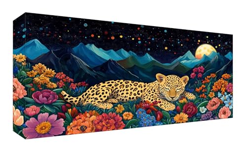 Diamond Painting Erwachsene Groß 100x200 cm Diamant Painting Bilder Leopard Diamant Kunst Malerei Stickerei Set Kreuzstich Bilder Kinder, als Geschenke Weihnachten Neujahr Home Wand Dekor Blume t-460 Diamond Painting Erwachsene Groß 100x200 cm Diamant Painting Bilder Leopard Diamant Kunst Malerei Stickerei Set Kreuzstich Bilder Kinder, als Geschenke Weihnachten Neujahr Home Wand Dekor Blume t-460 von Saweefog