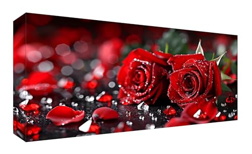 Diamond Painting Erwachsene Groß 100x200 cm Diamant Painting Bilder Rose Diamant Kunst Malerei Stickerei Set Kreuzstich Bilder Kinder, als Geschenke Weihnachten Neujahr und Home Wand Dekor Blume t-440 Diamond Painting Erwachsene Groß 100x200 cm Diamant Painting Bilder Rose Diamant Kunst Malerei Stickerei Set Kreuzstich Bilder Kinder, als Geschenke Weihnachten Neujahr und Home Wand Dekor Blume t-440 von Saweefog
