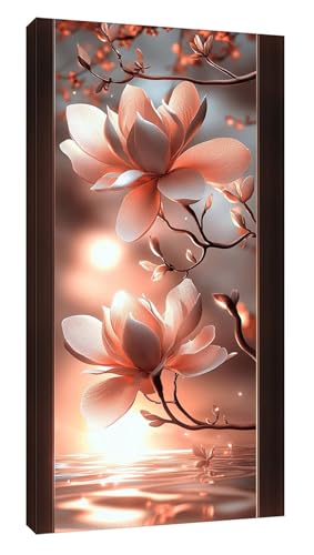 Diamond Painting Erwachsene Groß 100x200 cm Diamant Painting Bilder See Diamant Kunst Malerei Stickerei Set Kreuzstich Bilder Kinder, als Geschenke Weihnachten Neujahr Home Wand Dekor Magnolie t-1010 von Saweefog