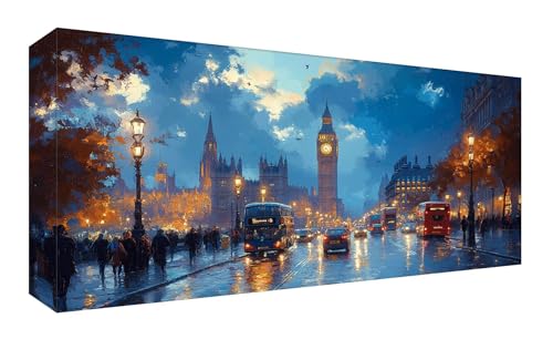 Diamond Painting Erwachsene Groß 100x200 cm Diamant Painting Bilder Straße Diamant Kunst Malerei Stickerei Set Kreuzstich Bilder Kinder, als Geschenke Weihnachten Neujahr und Home Wand Dekor Bus t-20 Diamond Painting Erwachsene Groß 100x200 cm Diamant Painting Bilder Straße Diamant Kunst Malerei Stickerei Set Kreuzstich Bilder Kinder, als Geschenke Weihnachten Neujahr und Home Wand Dekor Bus t-20 von Saweefog