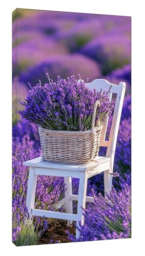 Diamond Painting Lila Diamond Painting Erwachsene Kinder, Diamant Kunst Bilder Lavendel DIY Vollbohrer Diamanten Malerei Stickerei Kreuzstich Set, Geschenk Mädchen, Home Wand Dekor 70x140 cm t-828 von Saweefog